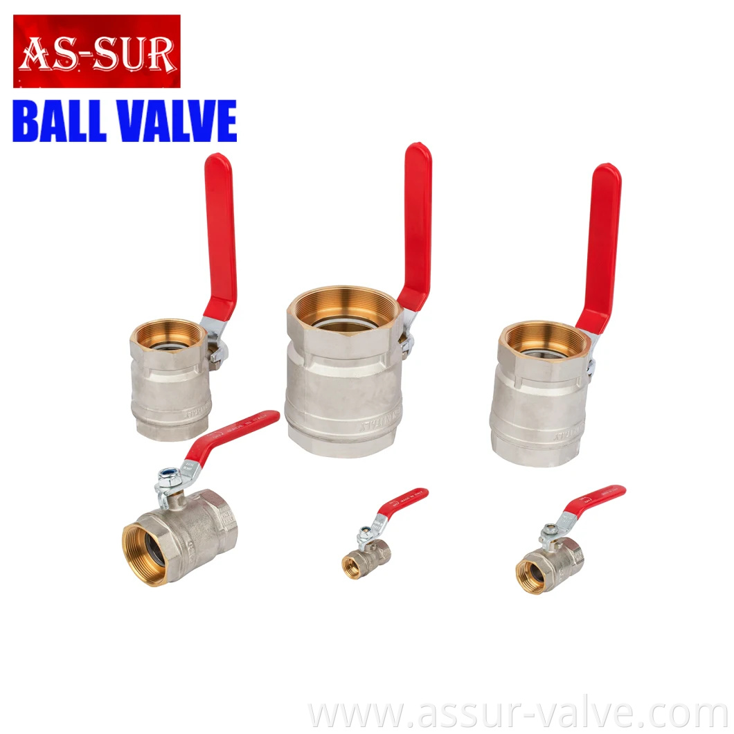 Factory Price Full Port Wog600 Lead Free Brass Ball Valve